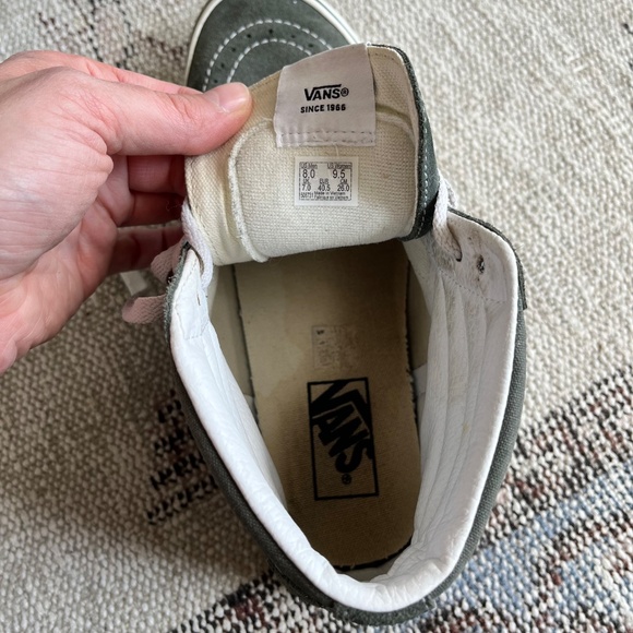 Vans Sk8-Hi in Thyme - Picture 7 of 9